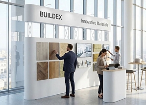 Поп Ап стенд с Фризом прямая конструкция