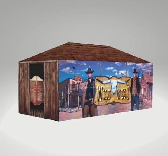 Тент палатка "Вестерн" 5х2,5 рис 4