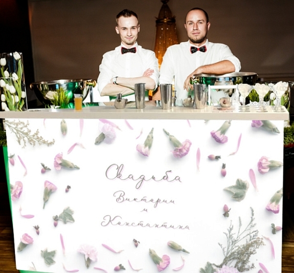 Барная стойка на свадьбу рис 4