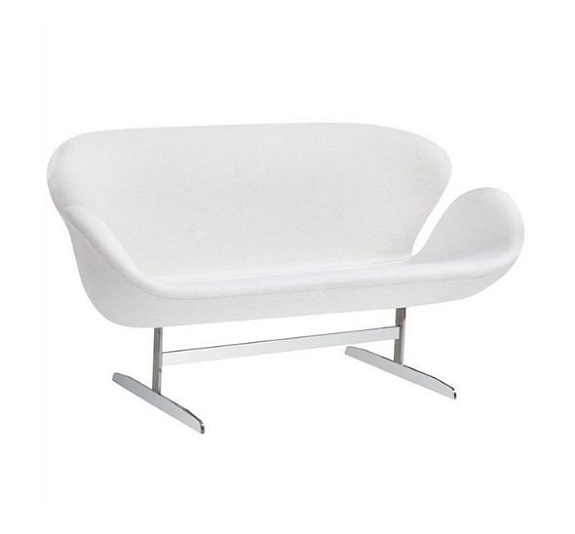 Диван Swan белый рис 3