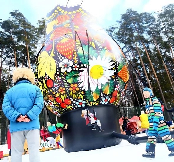 картинка Качели "Матрешка" от компании Рент-Бери