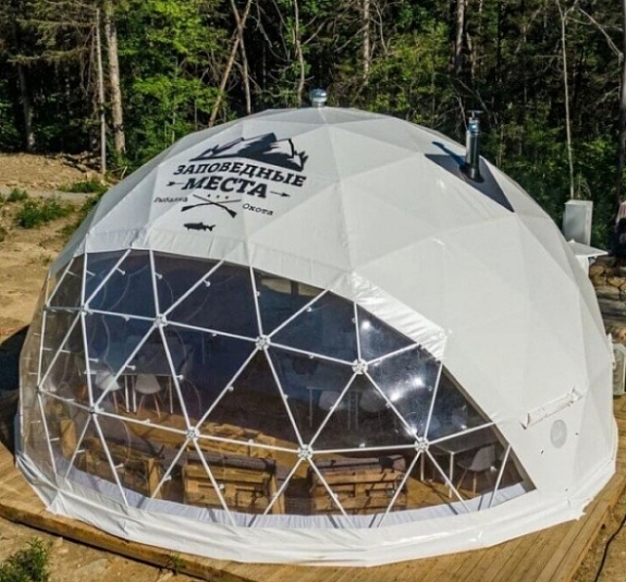 картинка Шатер сфера 14x14 от компании Рент-Бери