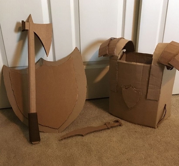 Мастер-класс «Шлемы и мечи» рис 3