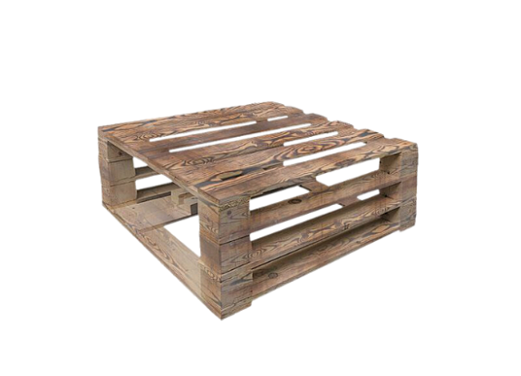 Обожжённый cтол журнальный