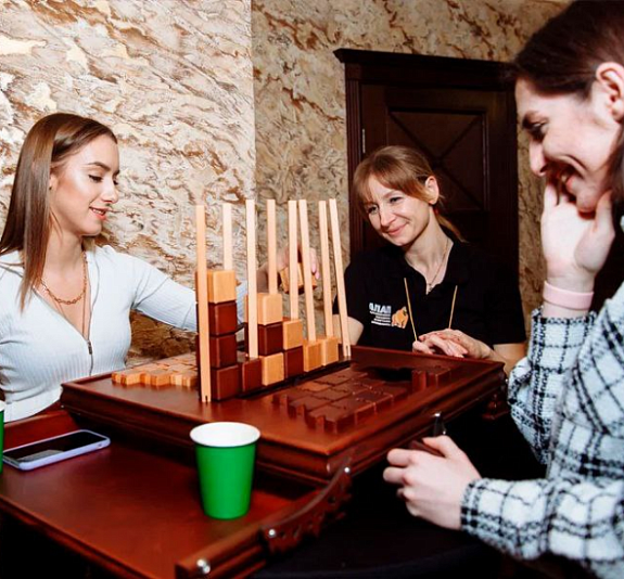 4 в ряд (деревянная) рис 4