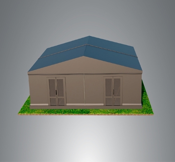 Шатер павильон черный 10х10 рис 4