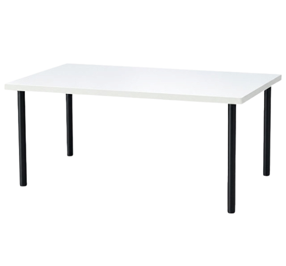 Стол журнальный 120×60 белый рис 1