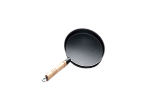 Сковорода чугунная блинная D24 см