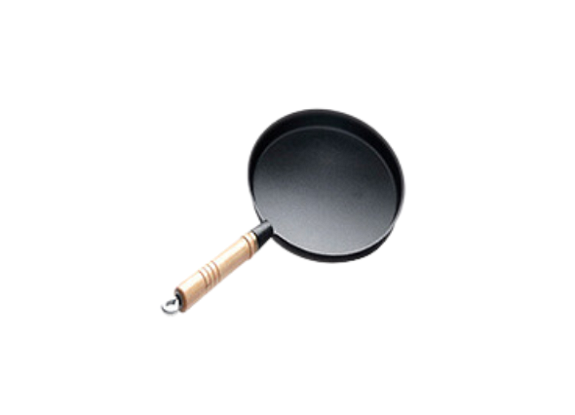 Сковорода чугунная блинная D24 см