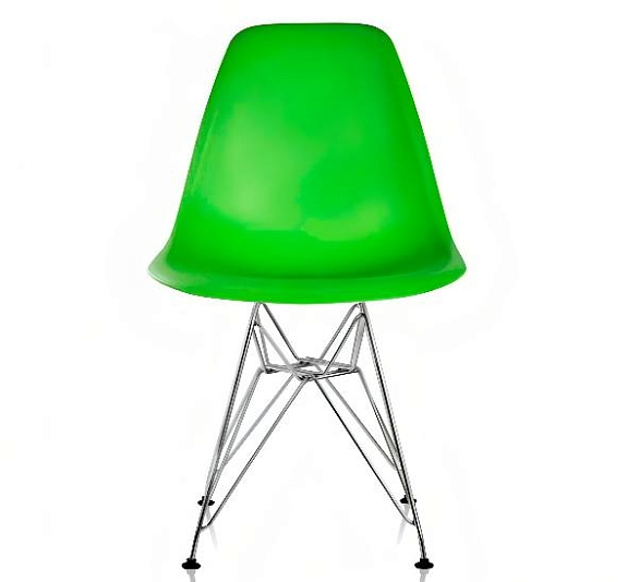 Стул Eames металл зеленый рис 1