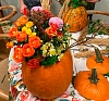 Букет в тыкве рис 5