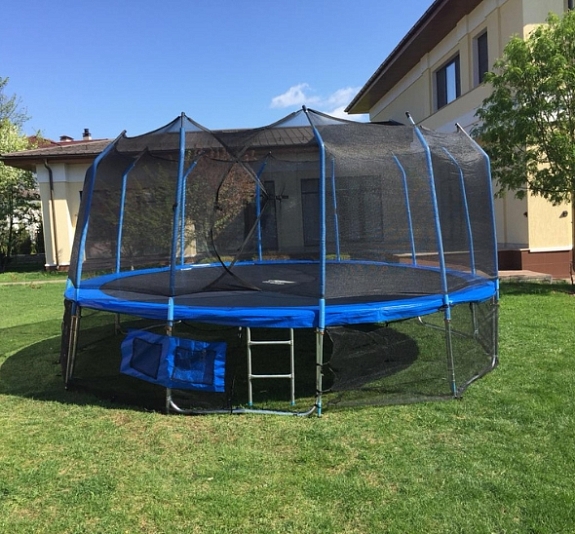 Батут с сеткой рис 2