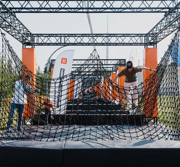 картинка Полоса препятствий "Супер Ниндзя" от компании Рент-Бери