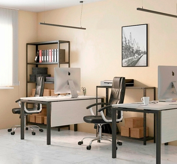 Стеллаж металлический рис 1