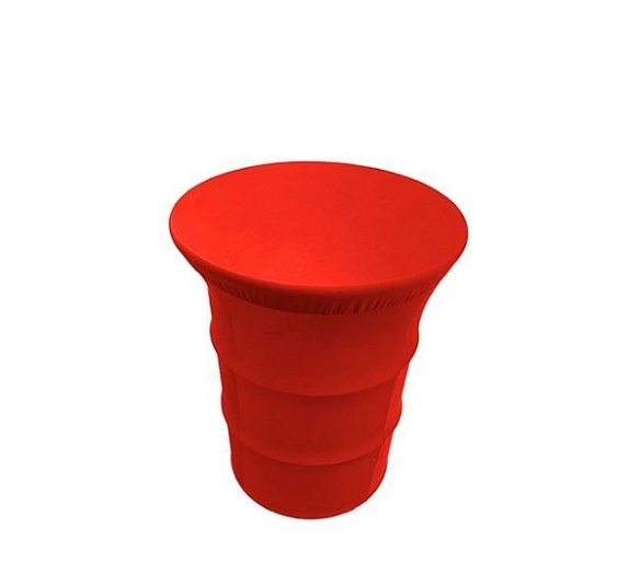 Стол бочка с чехлом рис 1