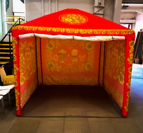 Тент палатка "Ярмарка" 2,5х2,5 рис 5