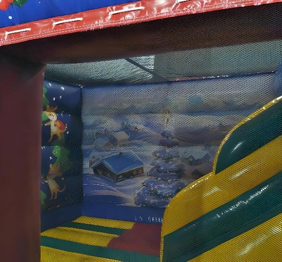 картинка Батут новогодний с сухим бассейном от компании Рент-Бери