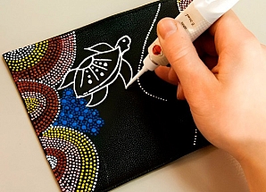 Мастер-класс "Роспись обложки для паспорта"