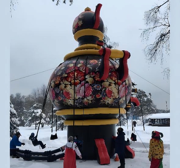 картинка Качели "Самовар" от компании Рент-Бери