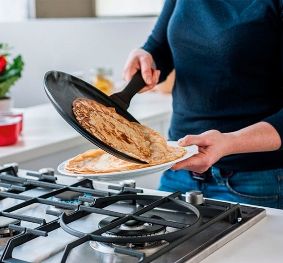 Сковорода блинная D24 см рис 2