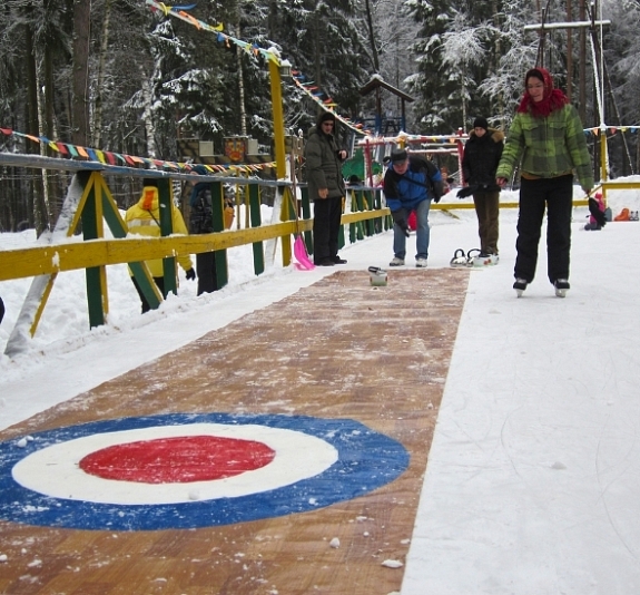 картинка Керлинг по-русски от компании Рент-Бери