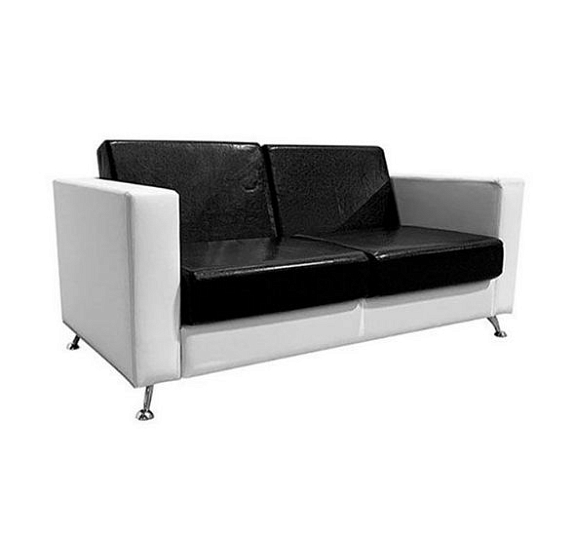 Диван Cube двухместный черный рис 3