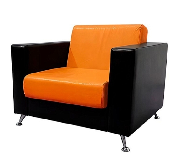 Кресло Cube оранжево-черное рис 3