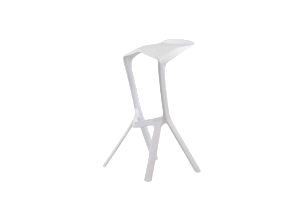 Стул барный Miura White