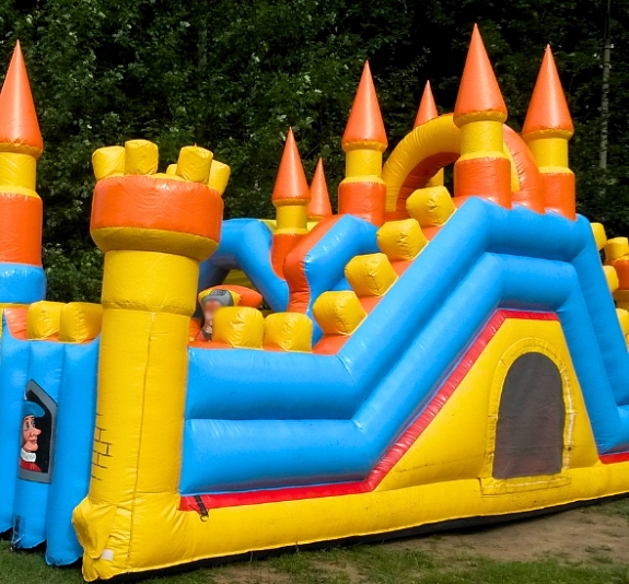 Батут с горкой "Кот в Сапогах" рис 3