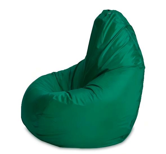 картинка Пуф кресло-мешок темно-зеленый от компании Рент-Бери