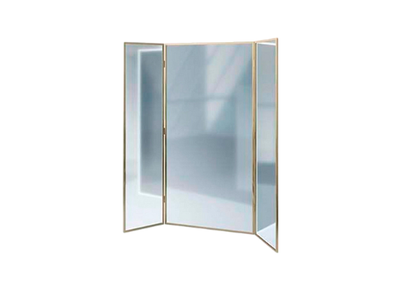 Зеркальная ширма с золотом