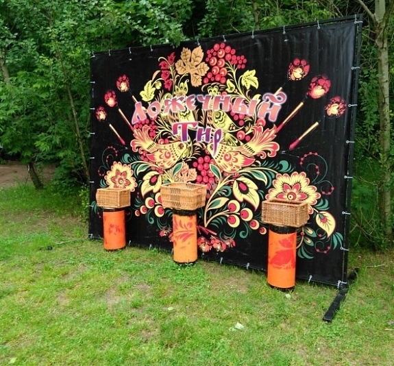 картинка Тир "Метание ложек" от компании Рент-Бери