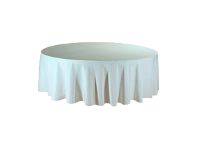 Скатерть круглая 3,2м белая