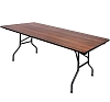 картинка Стол складной Tesla 180 см дерево от компании Рент-Бери