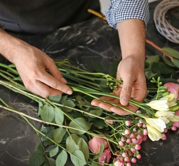 Мастер-класс "Создание букетов" рис 4