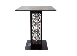 Уличный электрический обогреватель стол Bogazici квадрат