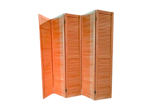 Ширма коричневое дерево