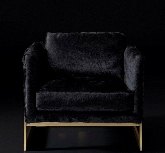 Кресло Andrian Gold Black рис 1