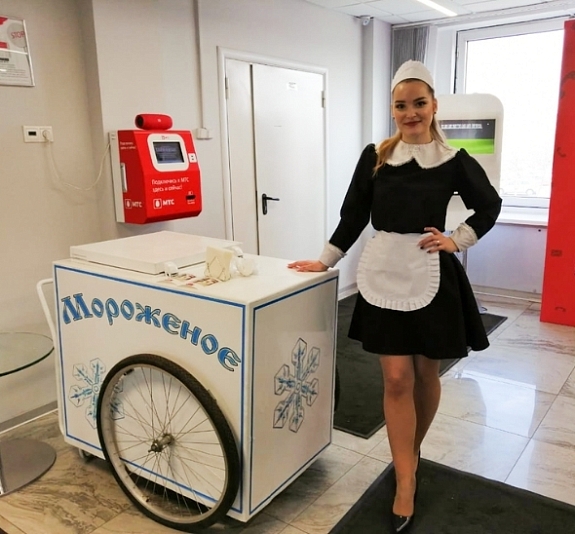 картинка Тележка с мороженым от компании Рент-Бери