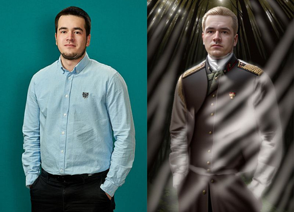 Нейрохудожник военный