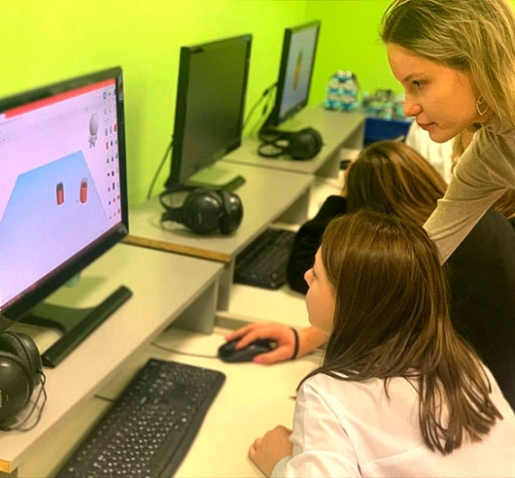 МК Робототехника: Фонарик Цветок рис 3