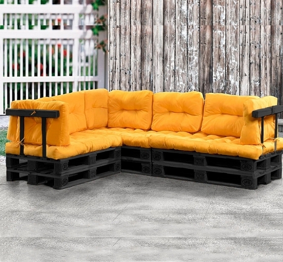 Диван угловой с подушками рис 4