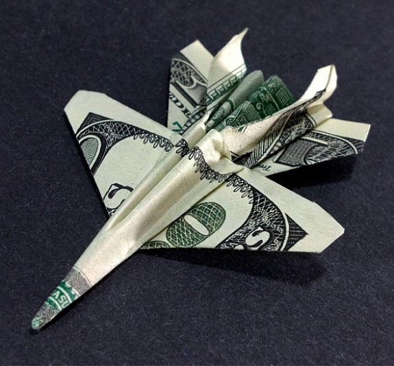 Мастер-класс «Оригами из купюр» рис 3