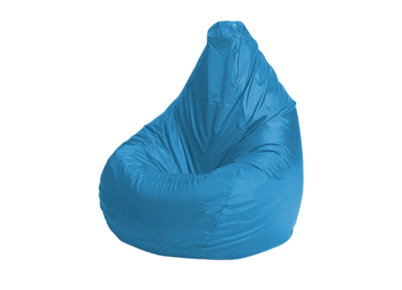 картинка Пуф кресло-мешок голубой от компании Рент-Бери