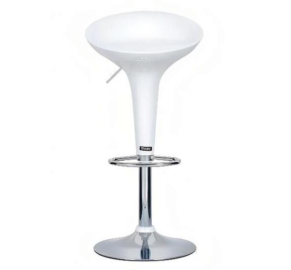 картинка Стул барный Bombo белый от компании Рент-Бери