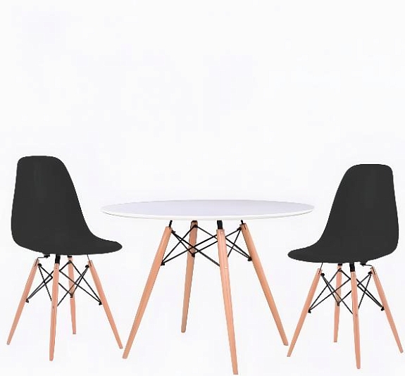 картинка Стол Eames белый от компании Рент-Бери