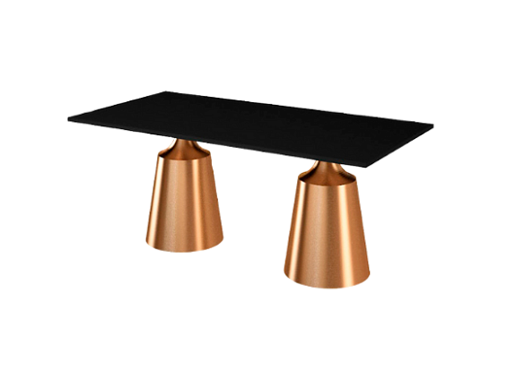 картинка Стол Lavalin 150 черный от компании Рент-Бери