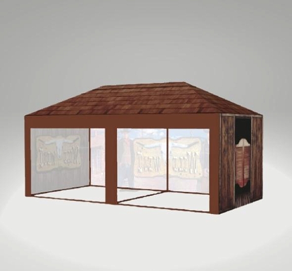 Тент палатка "Вестерн" 5х2,5 рис 3