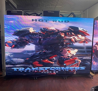 Видеостена из пилонов 3x2м. Шаг 1,86