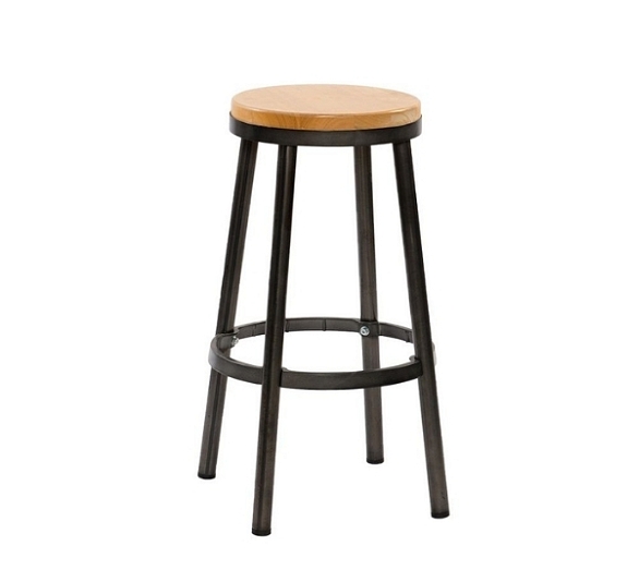 Стул барный Loft круглый рис 1